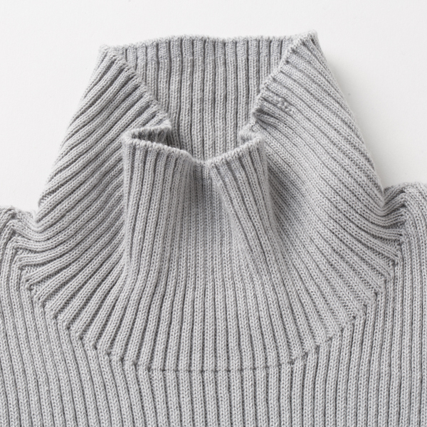 中川政七商店 - 有機棉可穿戴式高領 / 灰