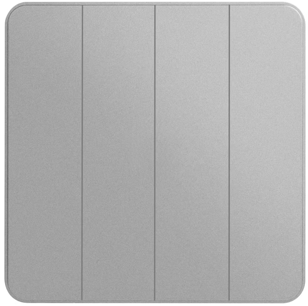 Hager Dream 四位雙控 開關掣 (白色/典雅金/騎士黑/星際灰)