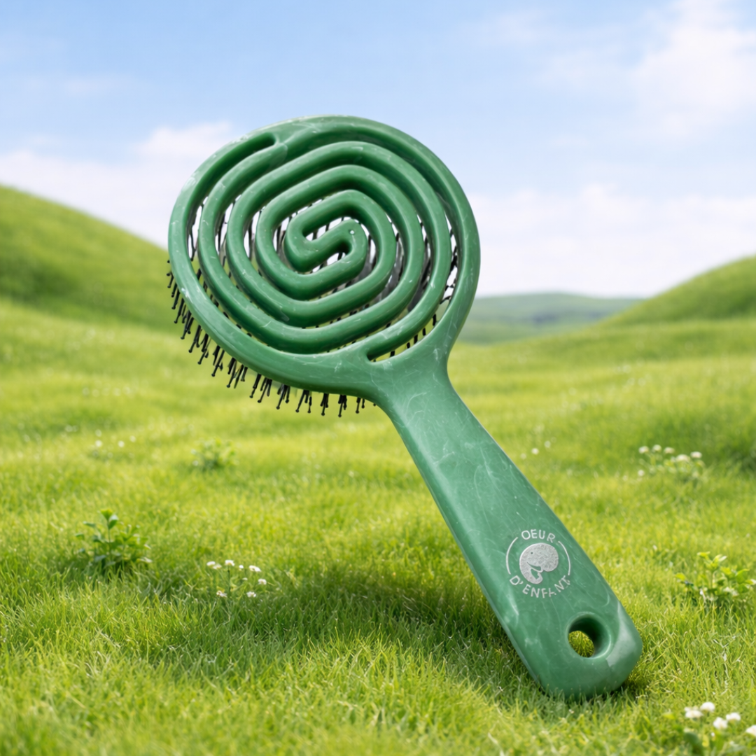 童心梳 Vincennes 森林綠（乾濕兩用）