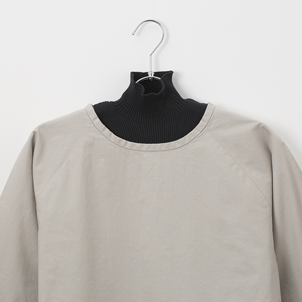 中川政七商店 - 有機棉可穿戴式高領 / 黑