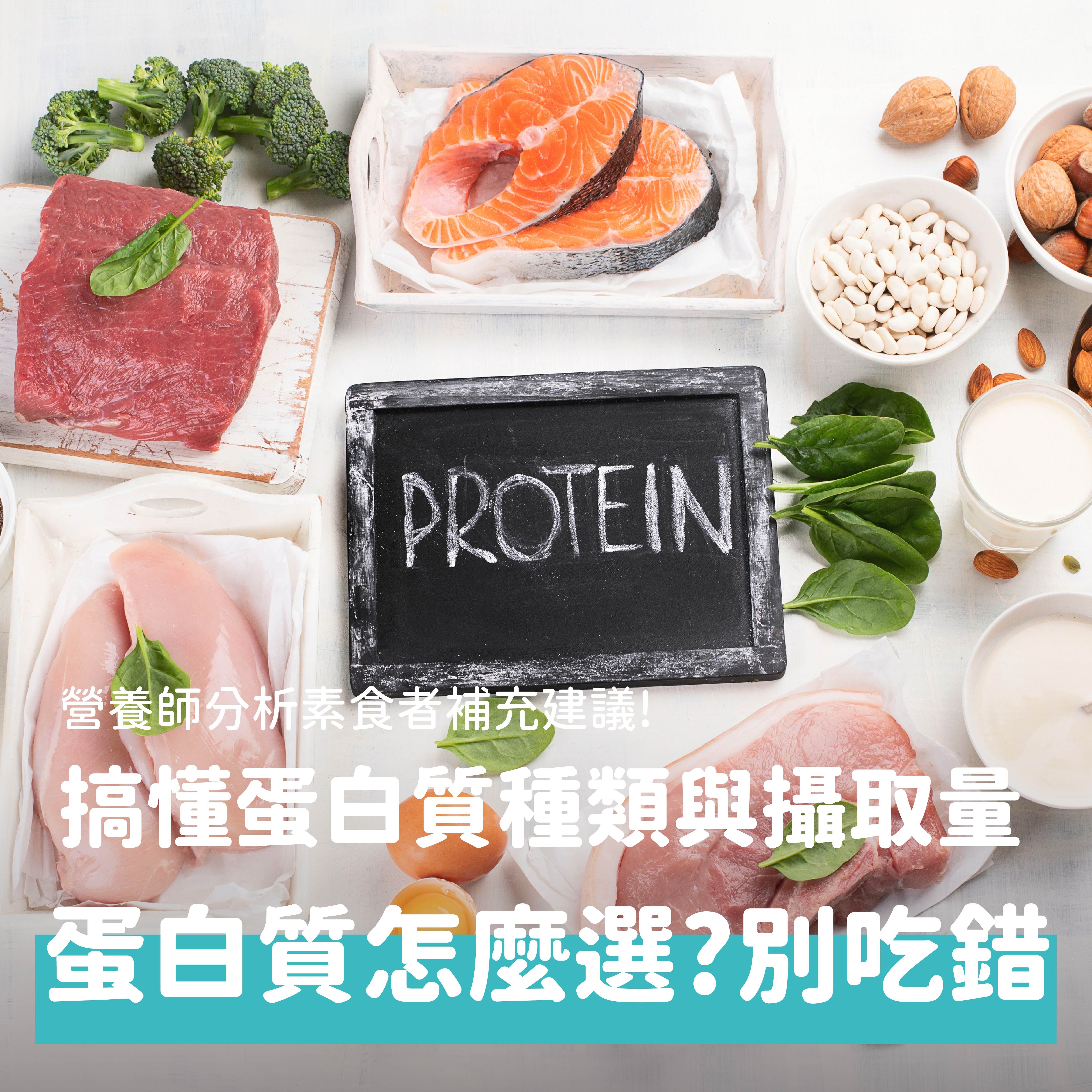 不論減重或是健身，總是聽到大家強調蛋白質的重要，它可以幫助長肌肉和提高飽足感。但你知道哪些食物含有豐富的蛋白質，哪些食物是「僞」蛋白質嗎？本文將說明挑選優良蛋白質的原則，以及給素食者的建議，讓我們選對食物，聰明吃！