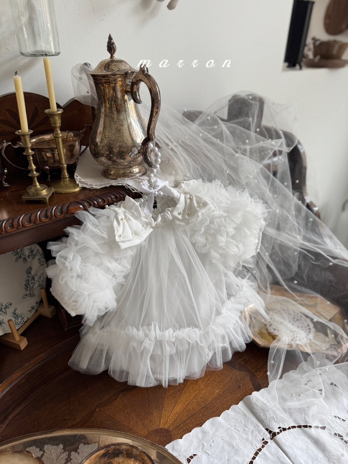 白紗公主寶寶裙