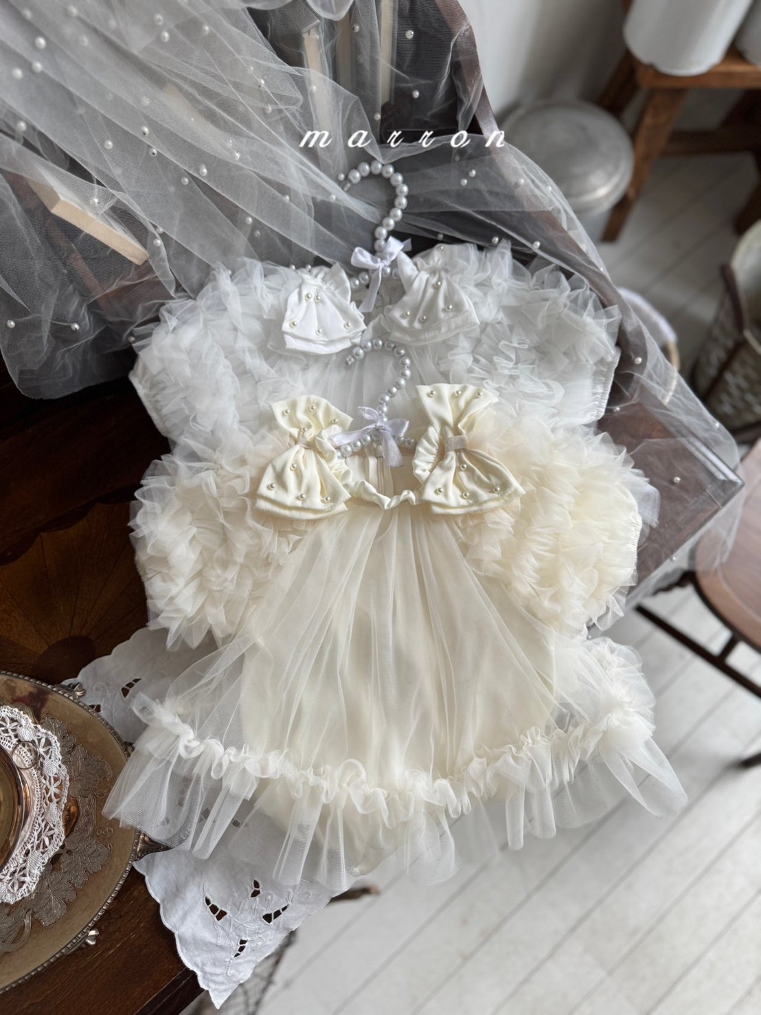 白紗公主寶寶裙