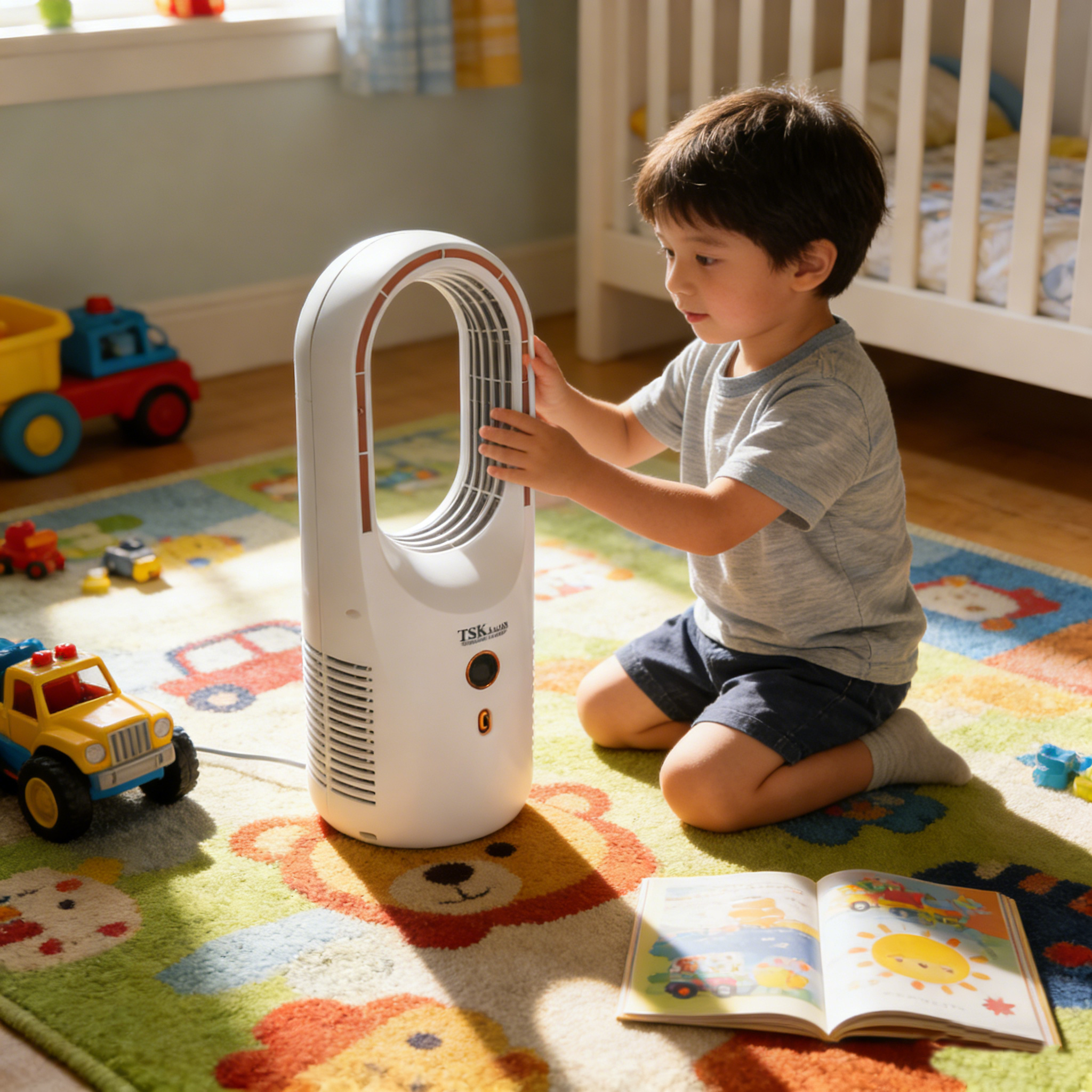 日本TSK 家用無葉冷風扇 USB風扇 P2911