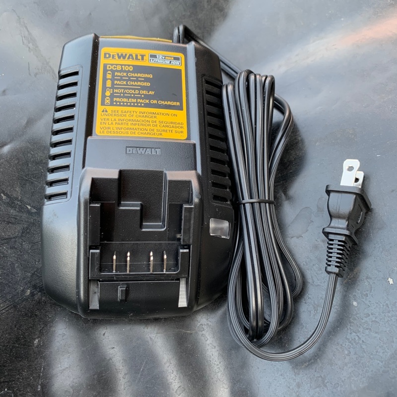得偉 DEWALT 12V 鋰離子 電池 充電器 快速 充電器 DCB100