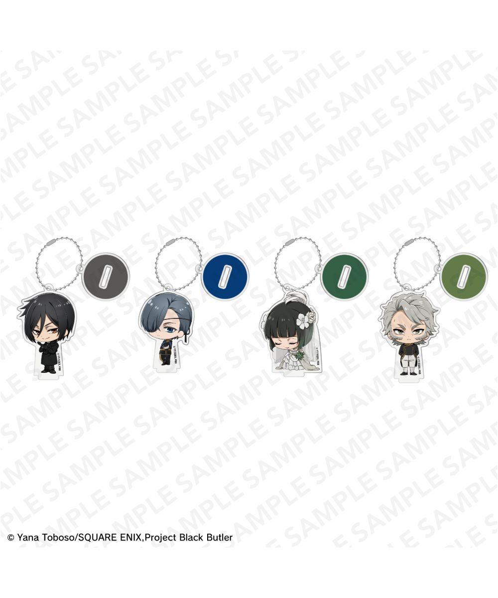 預購-TV動畫「黑執事 綠之魔女篇」Q版壓克力人形立牌吊飾 BOX販售【日本進口精品】