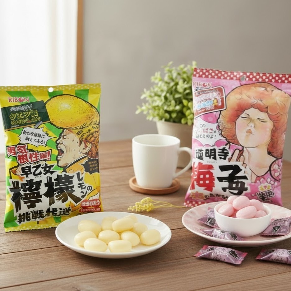 Ribon 挑戰糖系列 -梅子/檸檬 60g