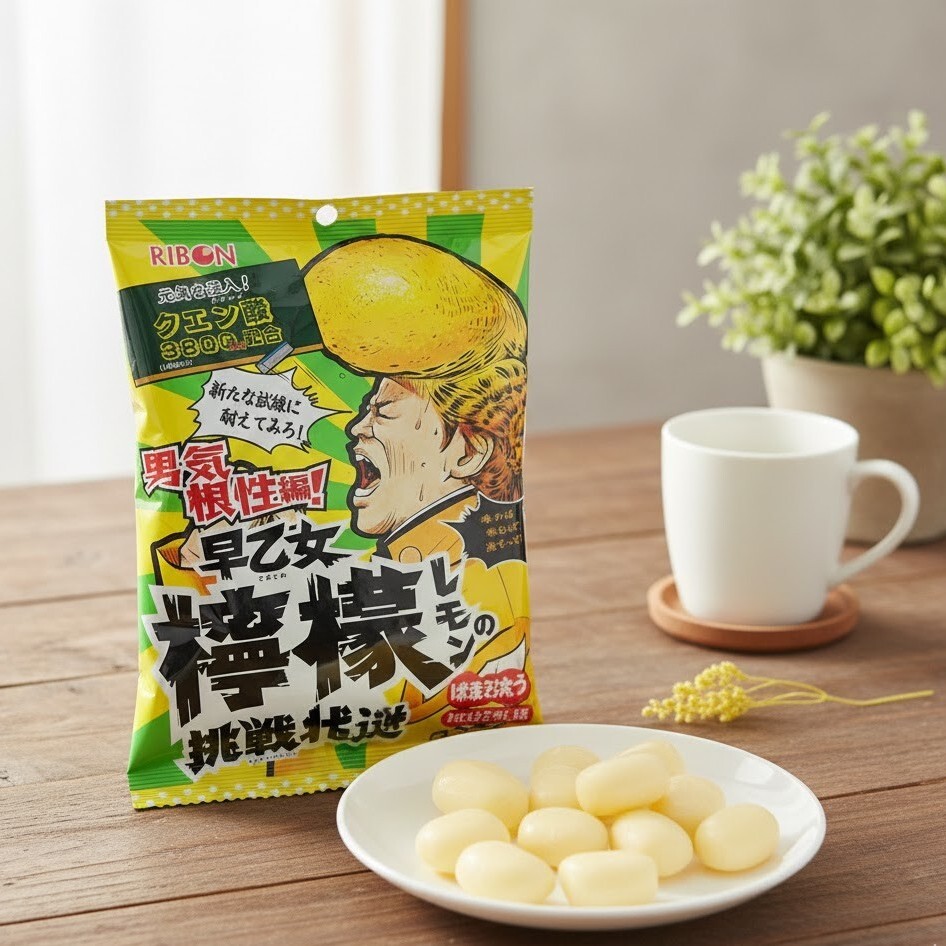 Ribon 挑戰糖系列 -梅子/檸檬 60g