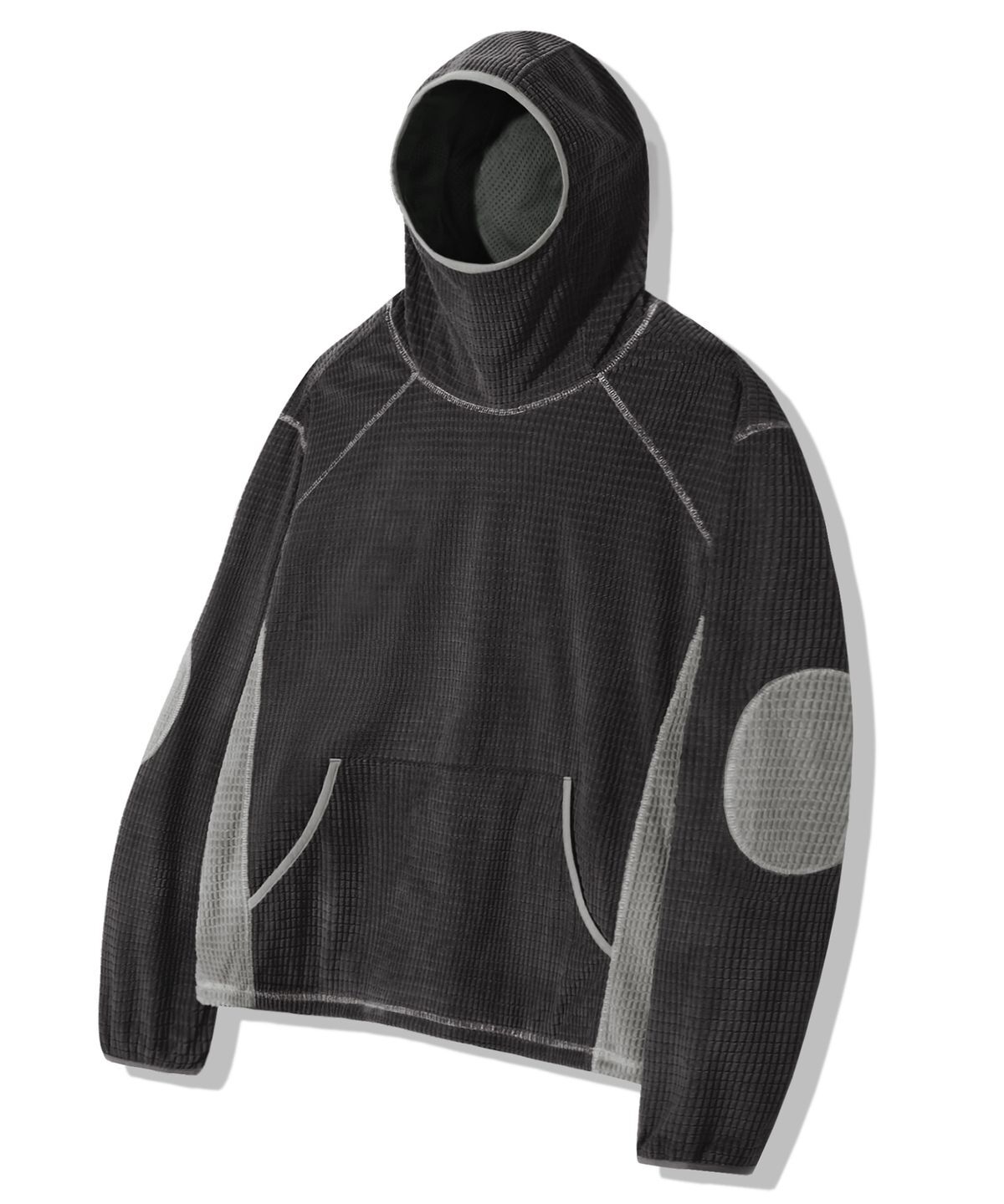 TRILLION Balaclava Waffle Block Pullover Hood