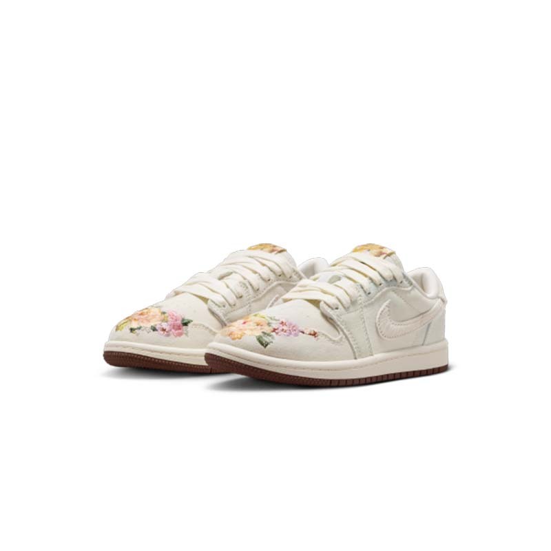Air Jordan 1 Low OG CNY 馬年限定 灰白花卉 中童 IQ1109-011 [台灣現貨]