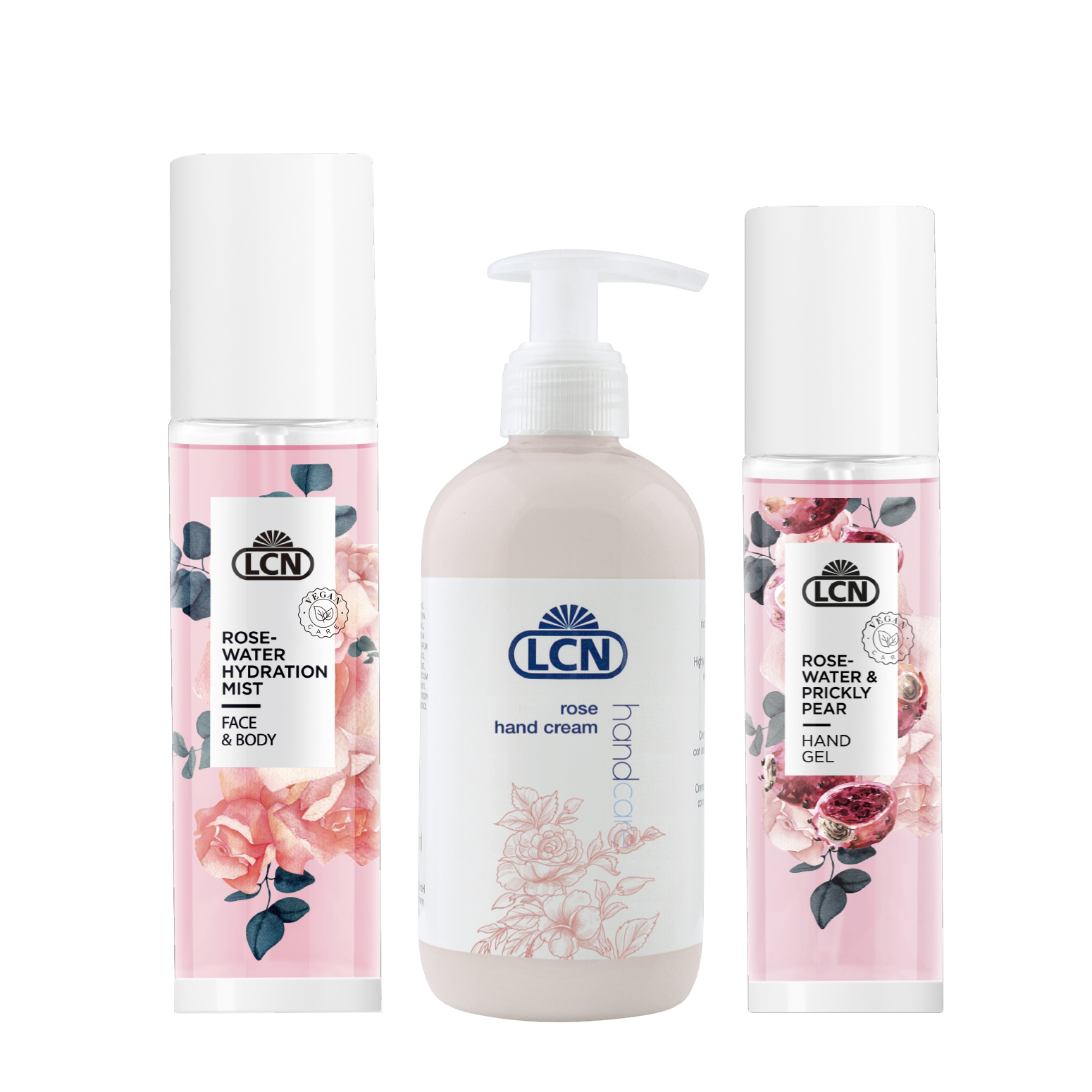 LCN Whitening & claiming rose set