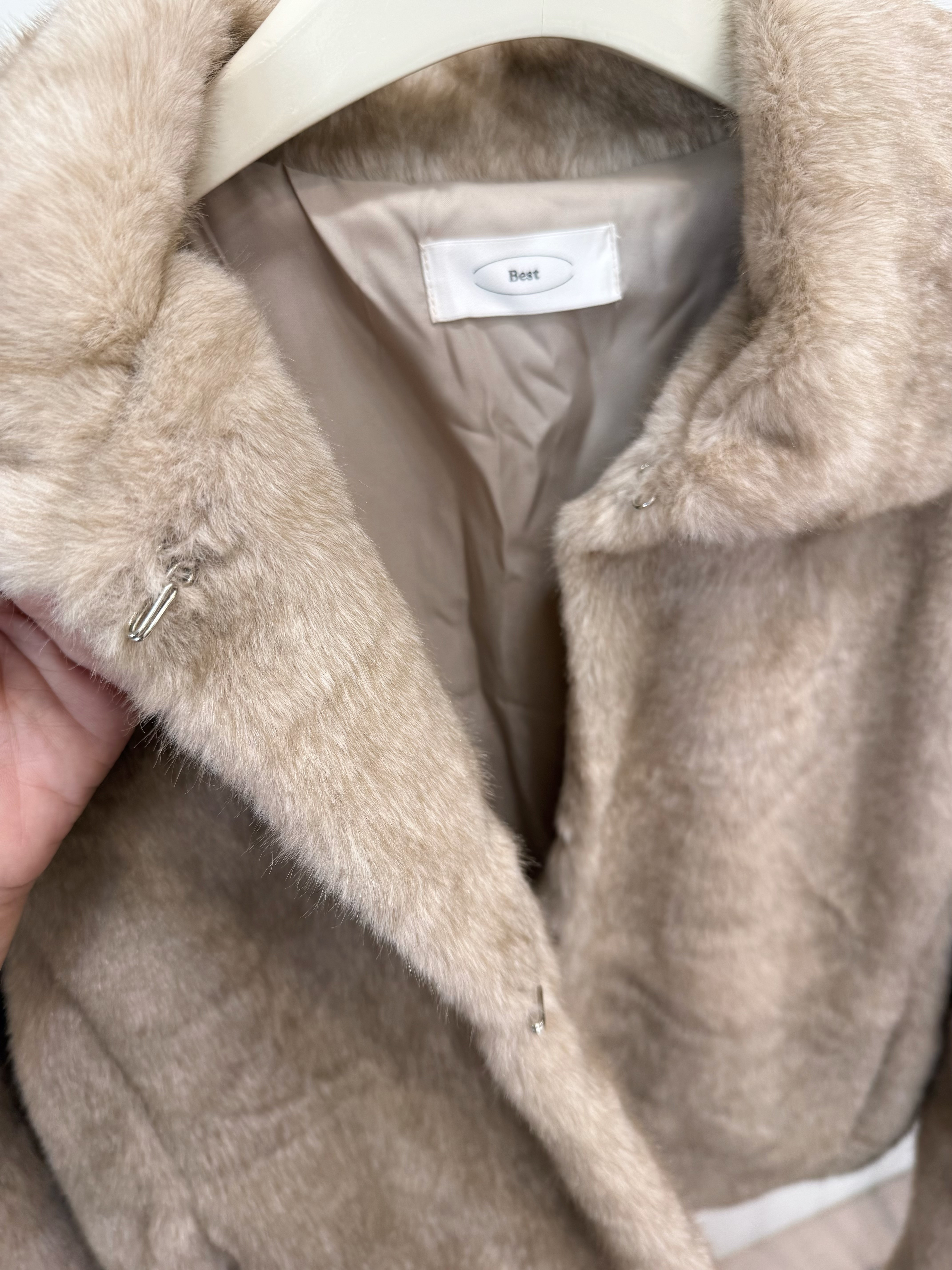 3121 露思類似款水貂毛外套