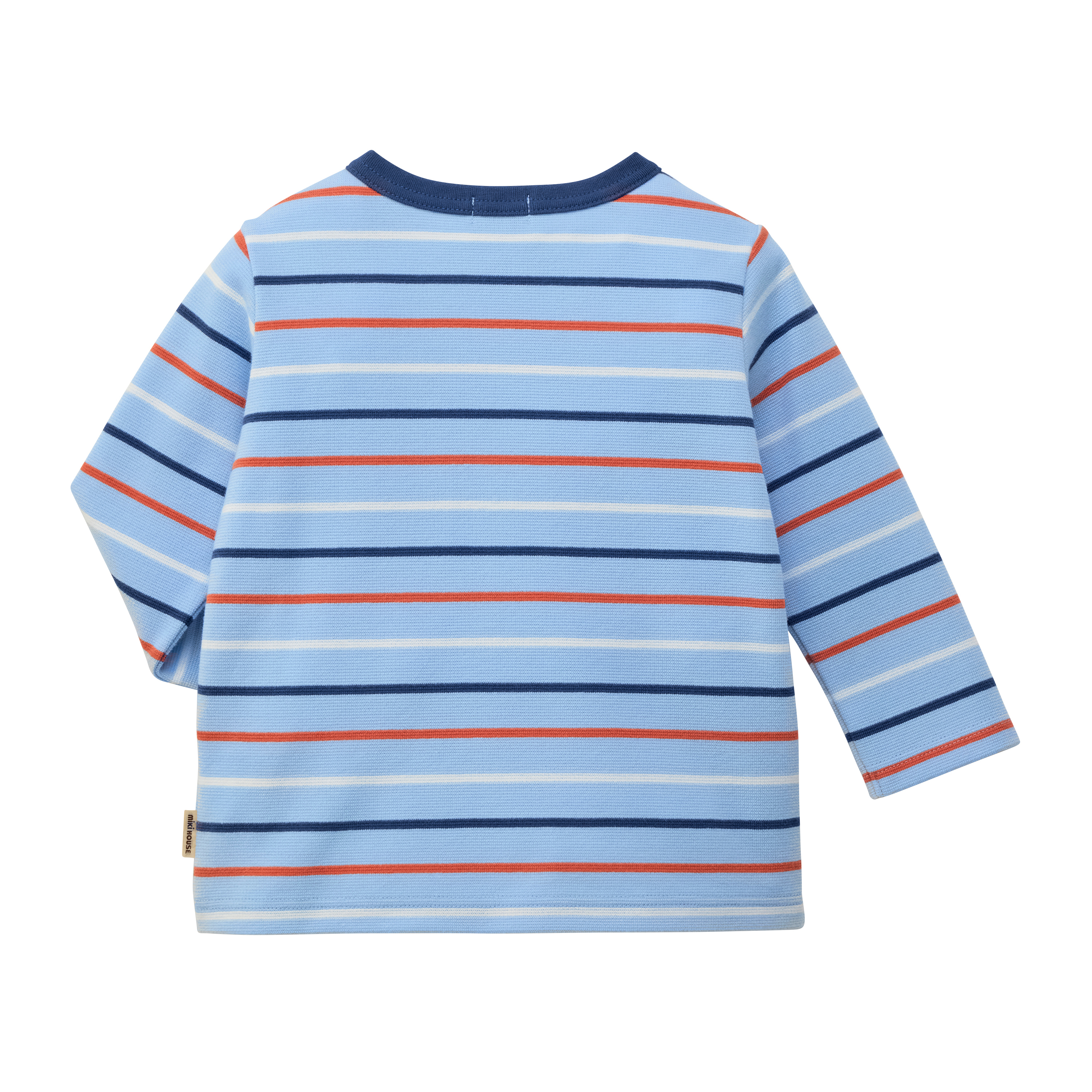 普吉熊海洋假期長袖T恤-藍色