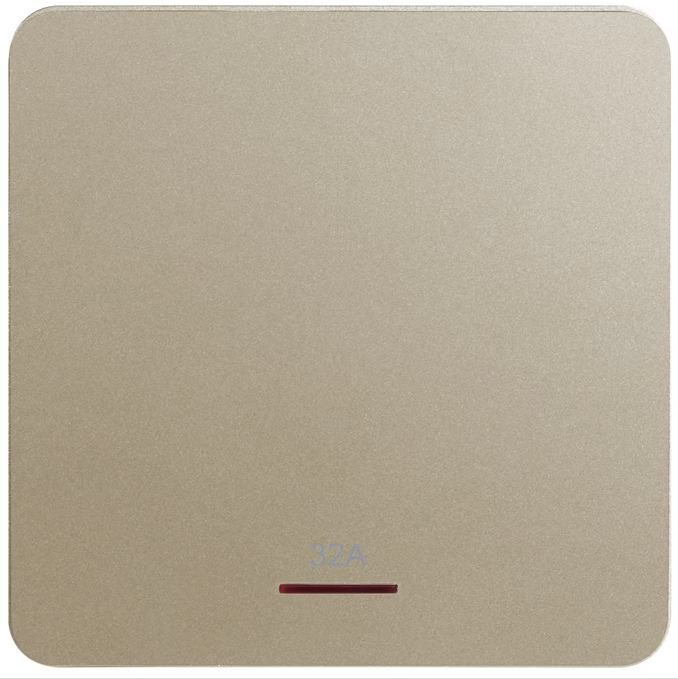 Hager Dream 32A單位燈曲 (白色/典雅金/騎士黑/星際灰)