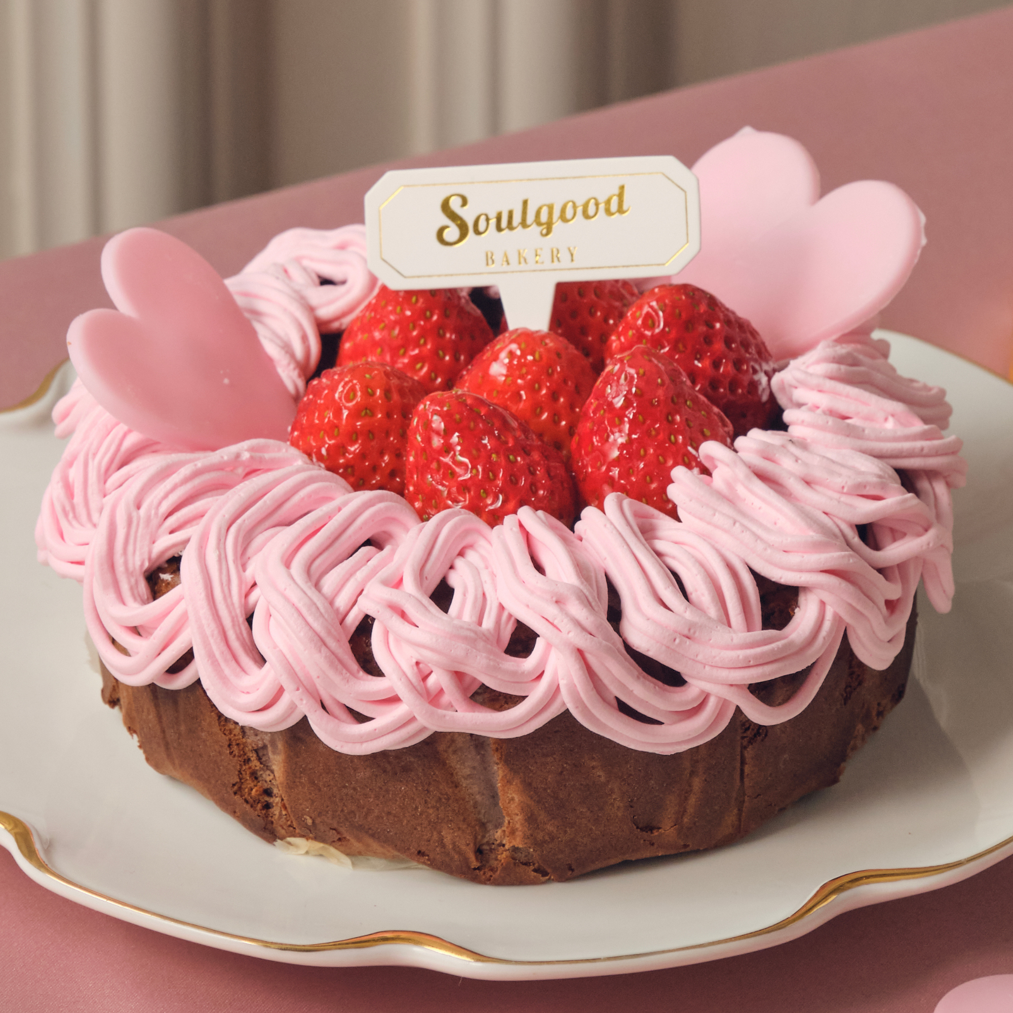 Sweetheart Chocolate Basque Burnt Cheesecake