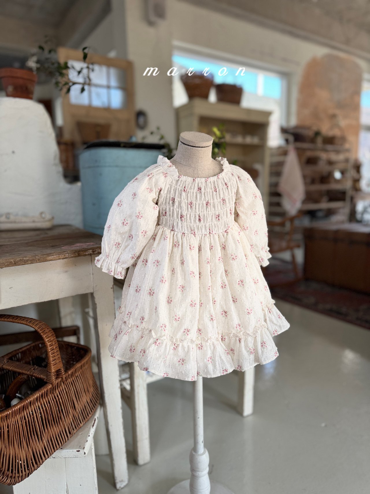 花園日記連衣裙