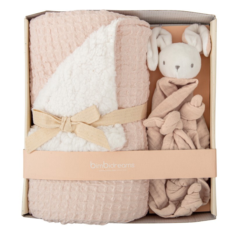 Bimbidreams - 柔軟毯+安撫公仔套裝