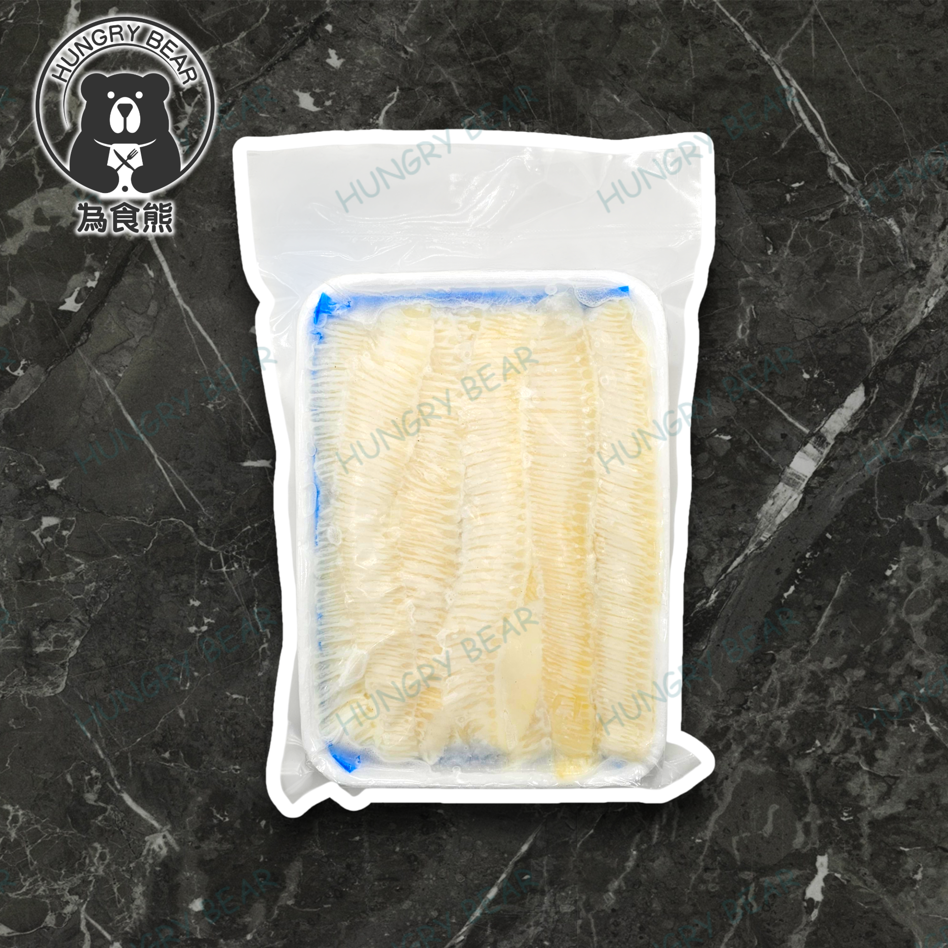 (左口500) 左口魚邊長條刺身 500G  (急凍-18°C) 比目魚