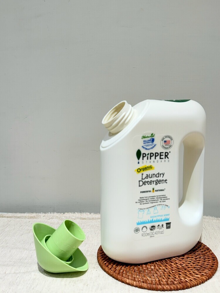 清潔003-PiPPER低敏洗衣精(尤加利)900ml【預購】