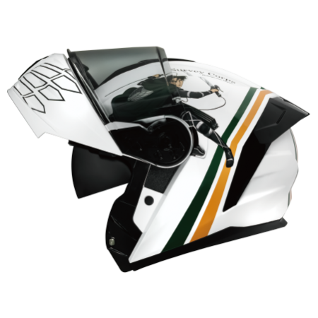 ASTONE RT7 進擊的巨人 聯名彩繪 自由之翼 上掀式 可樂帽