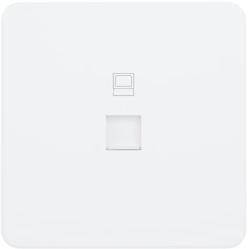 Hager Dream 單位CAT5E數據插座 (白色/典雅金/騎士黑/星際灰)