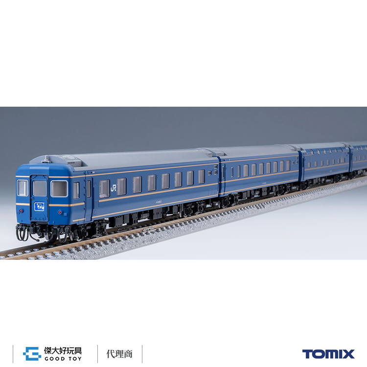 TOMIX 98870 客車JR 24系25形寢台特急(北斗星・混成編成) 基本(6輛)