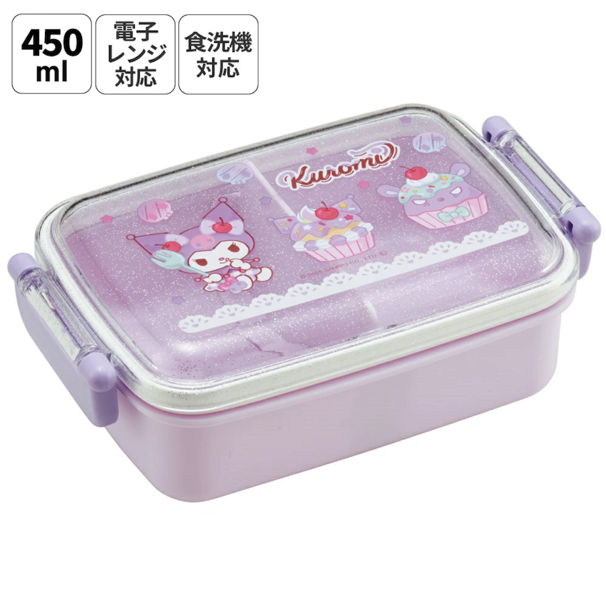 日本製 2026 新版 Skater 抗菌餐盒 - Kuromi