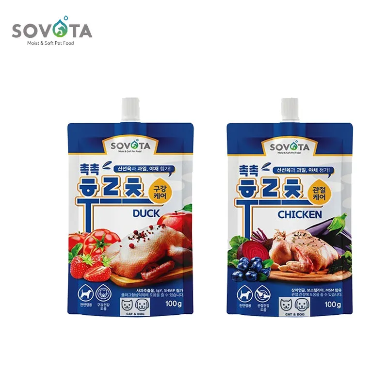 好饗盈SOVOTA 韓國寵物養生濃湯餐包 (100g)(犬貓適用)