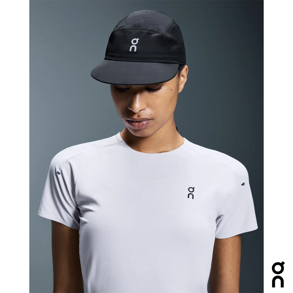 ON RUNNING｜Performance 輕量排汗運動帽 黑