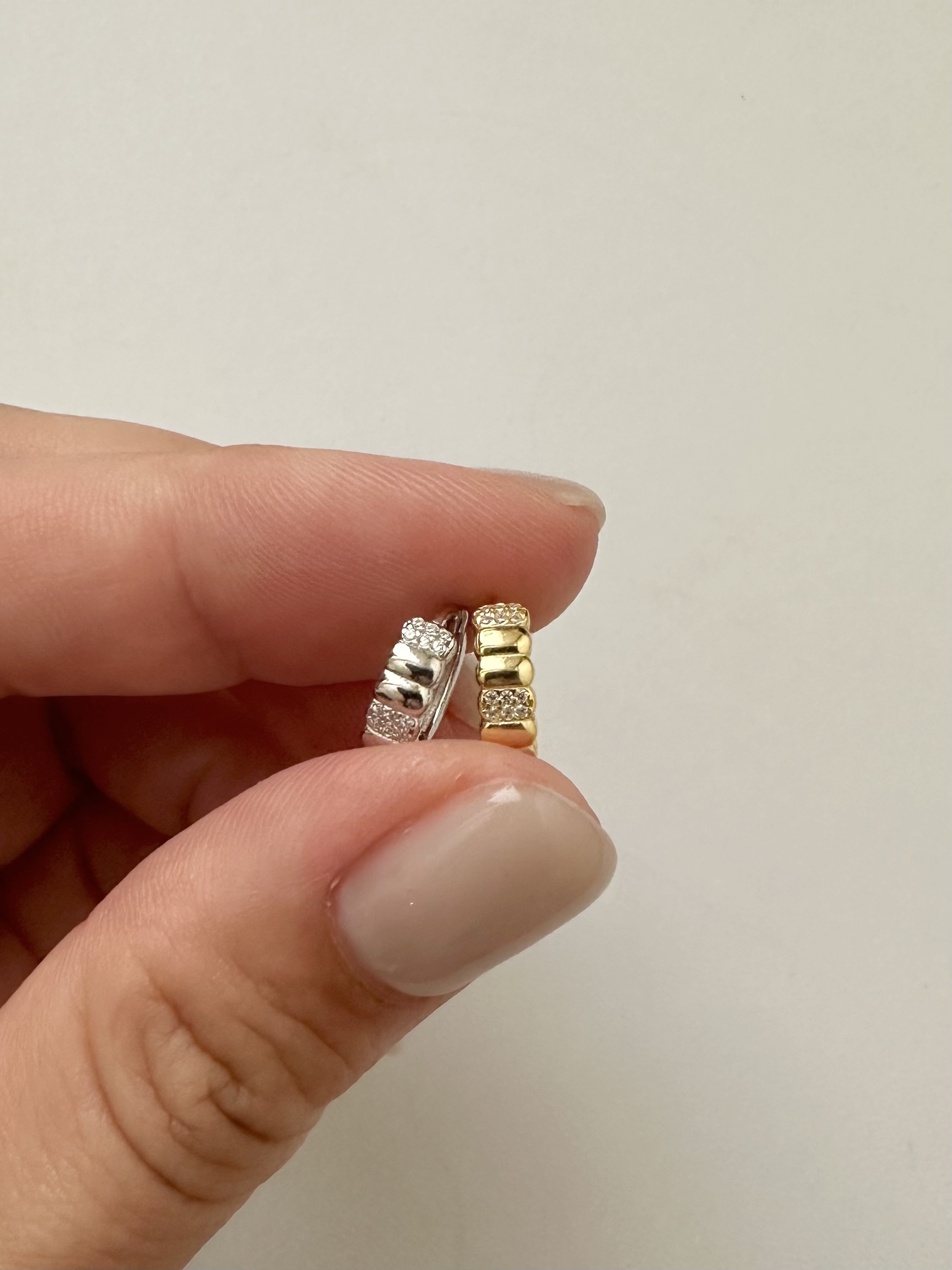 S925 bijoux roof hoop pierce