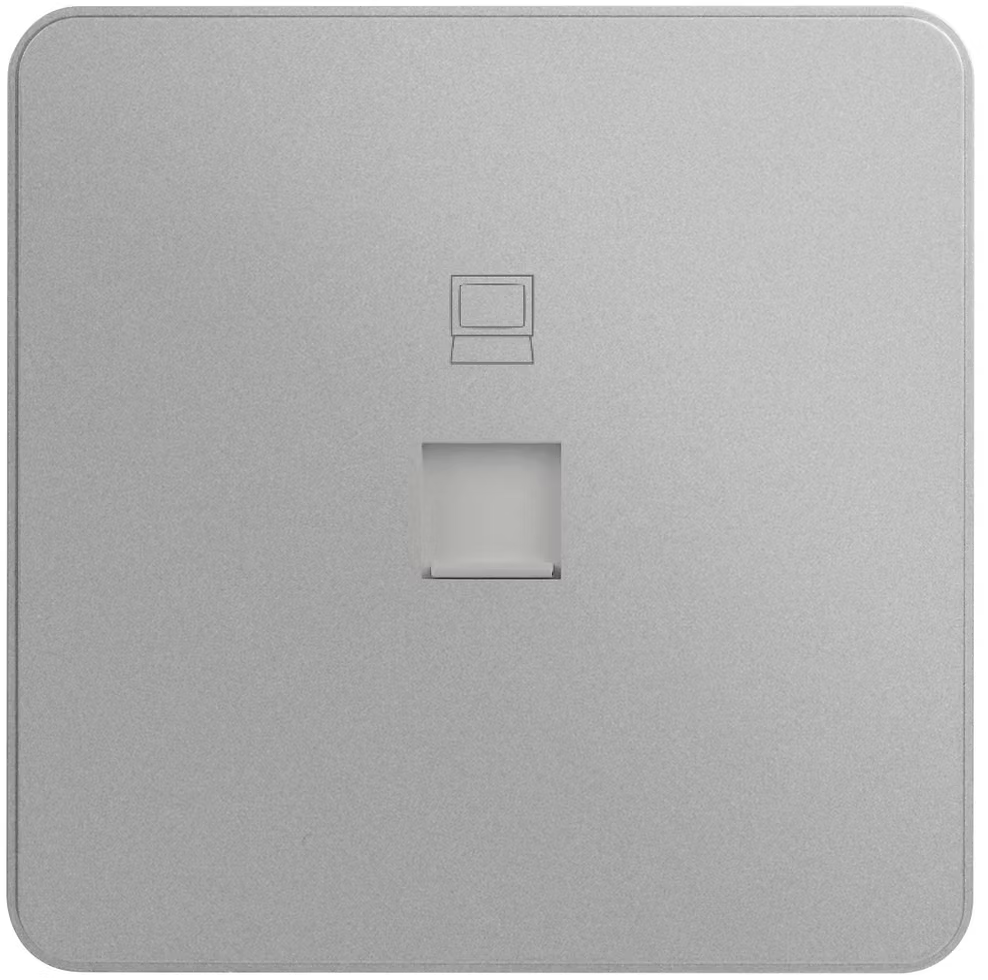 Hager Dream 單位 CAT6 數據插座 (白色/典雅金/騎士黑/星際灰)