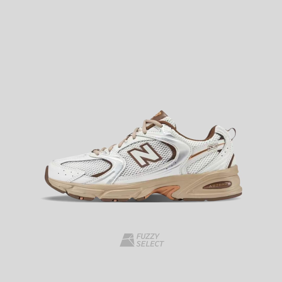 【逢甲 FUZZY】niko and... X New Balance 530 聯名款 白棕 美拉德 MR530NI