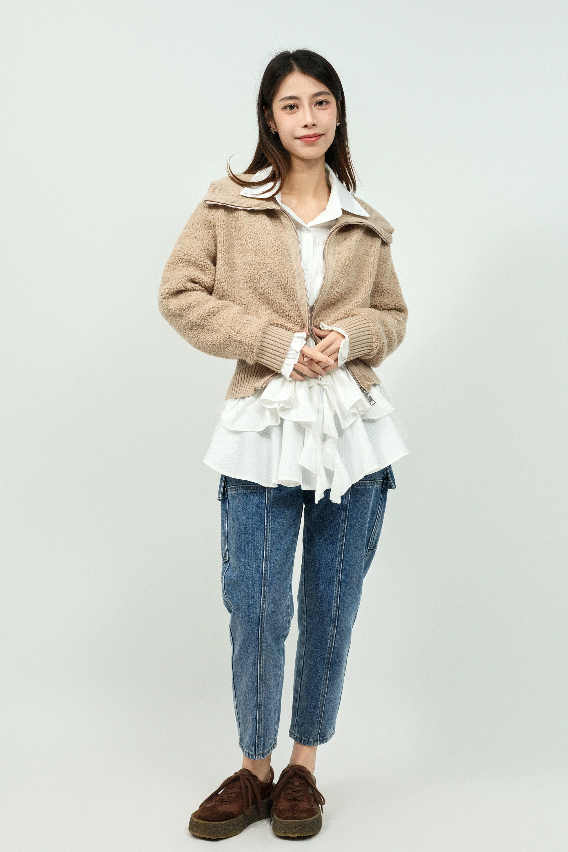 FW25_0340（外套＋上衣＋牛仔褲）