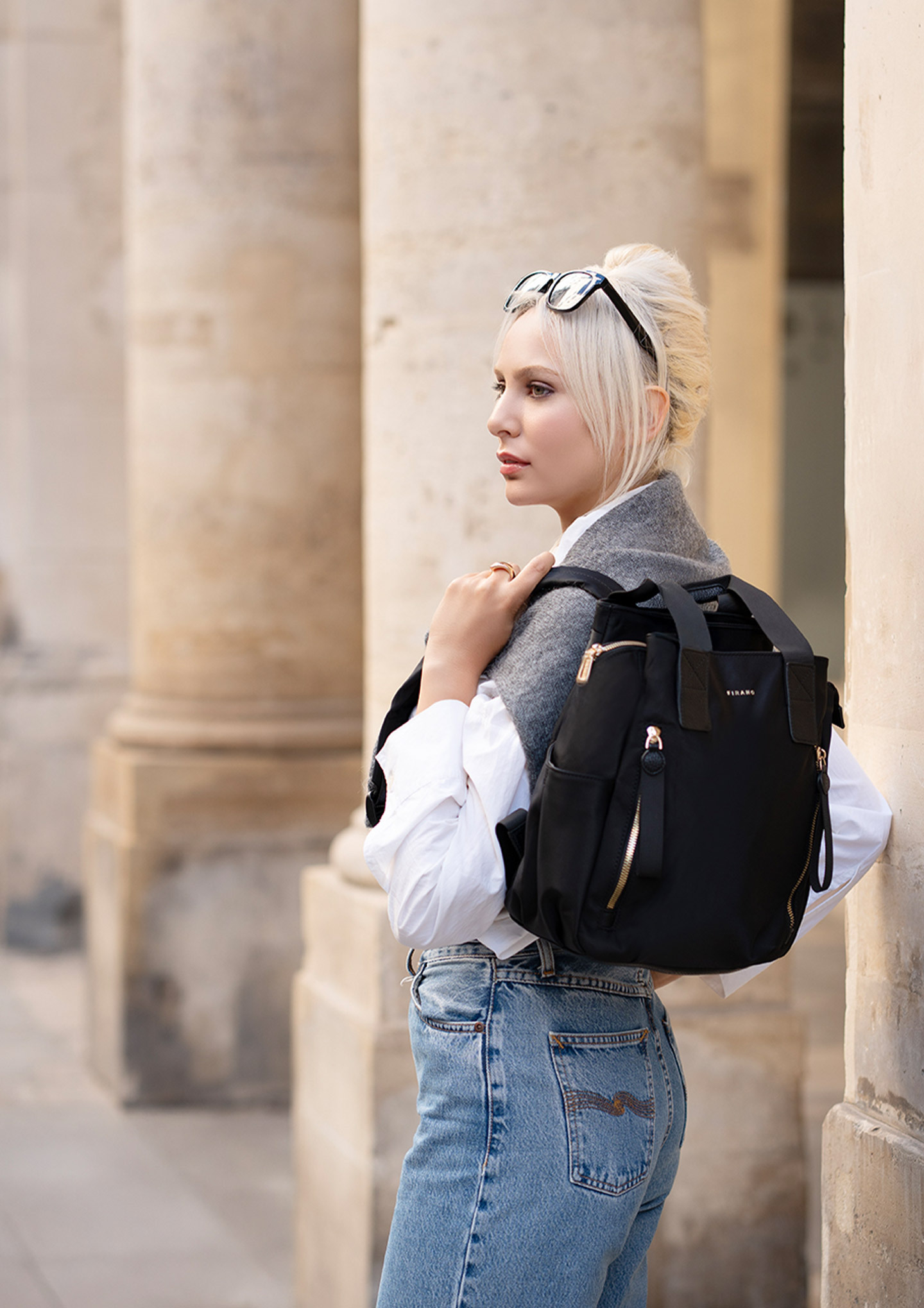 【直播】FIRANO LX012214 防水輕量尼龍雙向背包(403217)