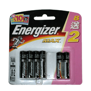 勁量鹼性電池E-92 3A (10粒裝) 500319281