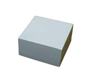 MEMO PAD  3.5" x 3.5" - WHITE (glue spine) 500683390