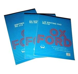 ( SPECIAL OFFER )OXFORD  228 (222)  WRITING PAD - F4 500622200
