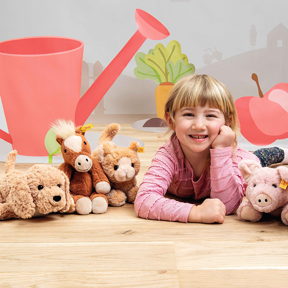 Steiff金耳釦泰迪熊 -  Berno Goldendoodle 黃金貴賓犬