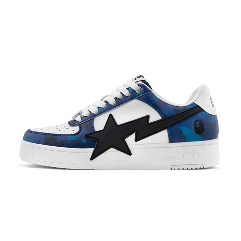 A Bathing Ape BAPE STA OS #1 M1 'Blue' 藍迷彩 流星鞋 男鞋 BAPE-524 [台灣現貨]