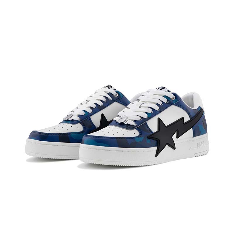A Bathing Ape BAPE STA OS #1 M1 'Blue' 藍迷彩 流星鞋 男鞋 BAPE-524 [台灣現貨]