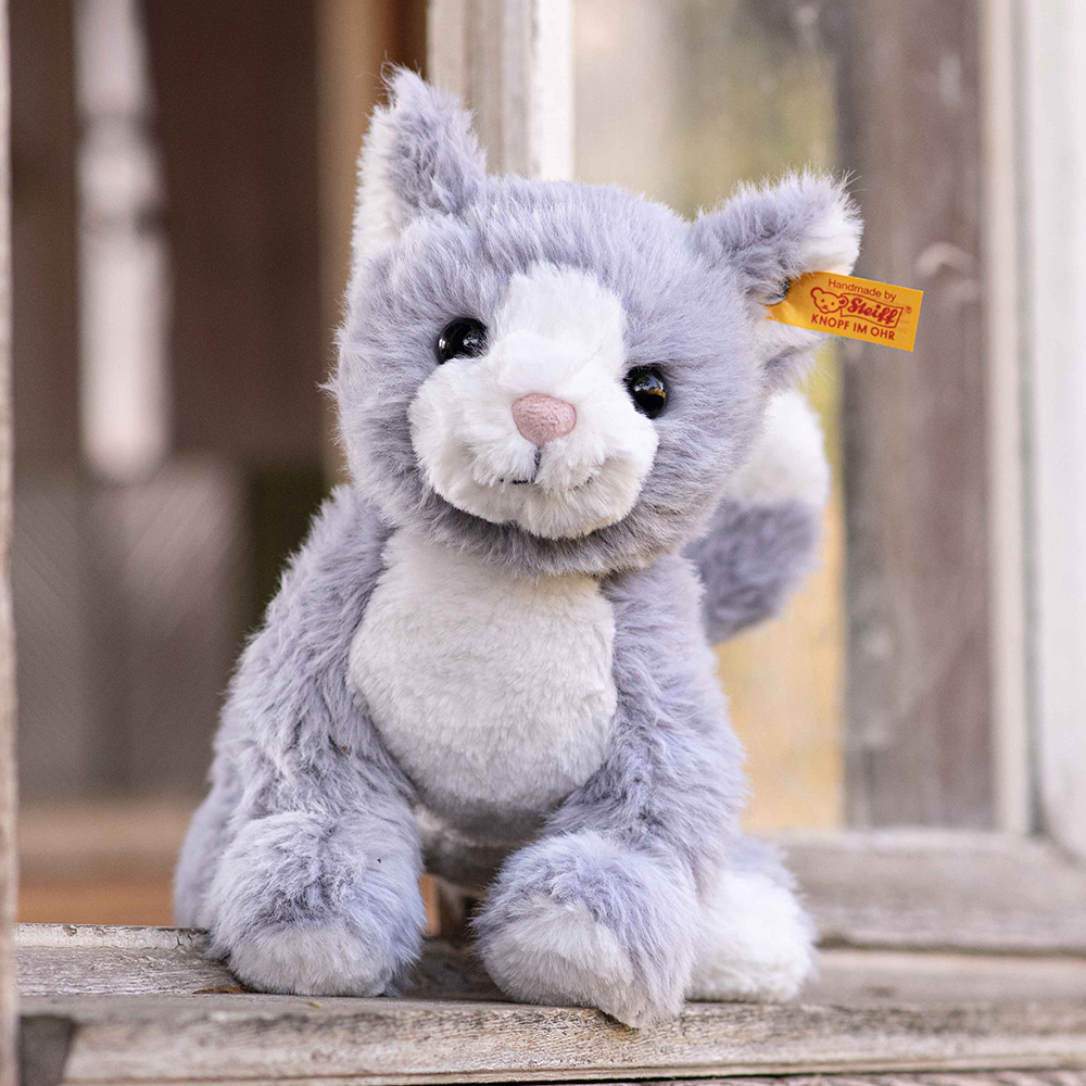 Steiff金耳釦泰迪熊 - Soft Cuddly Friends Cassie Cat 貓