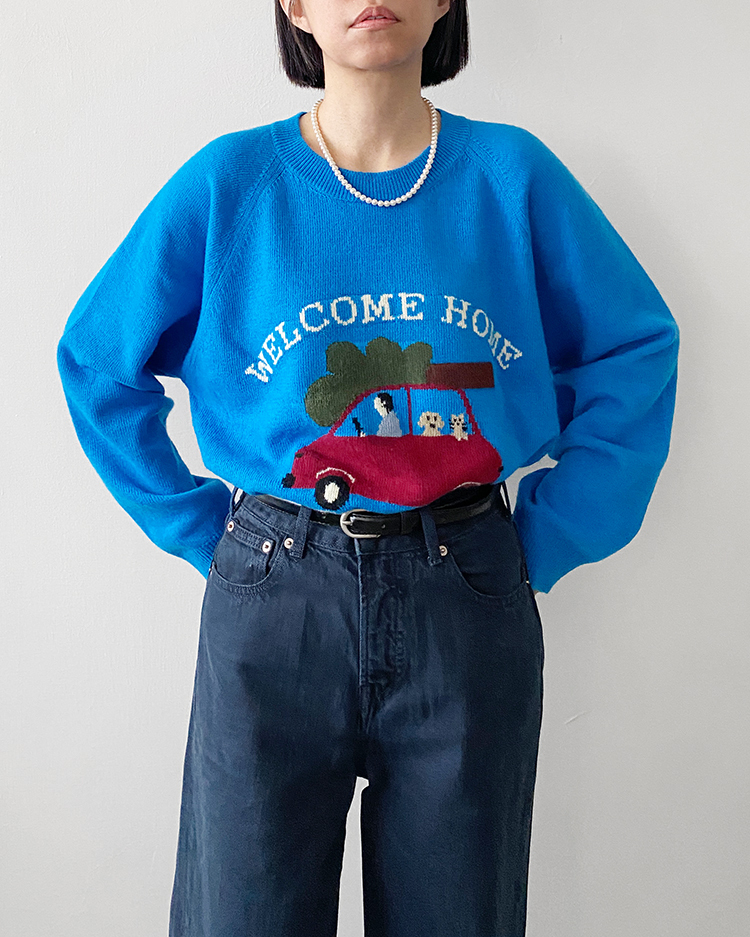 MKT- 2859 歡迎回家羊毛衣