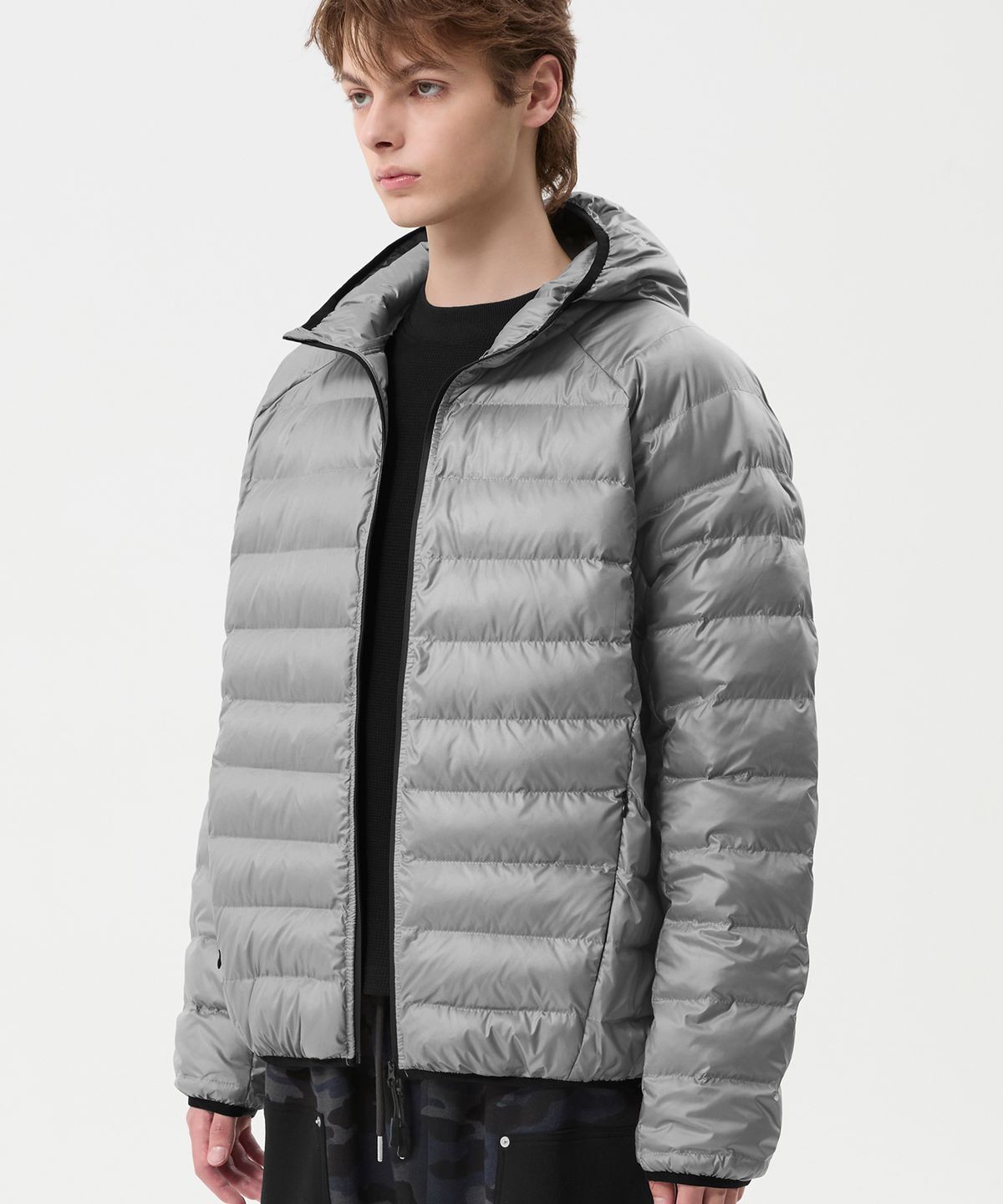 TRILLION Light Weight Hood Padding Jacket