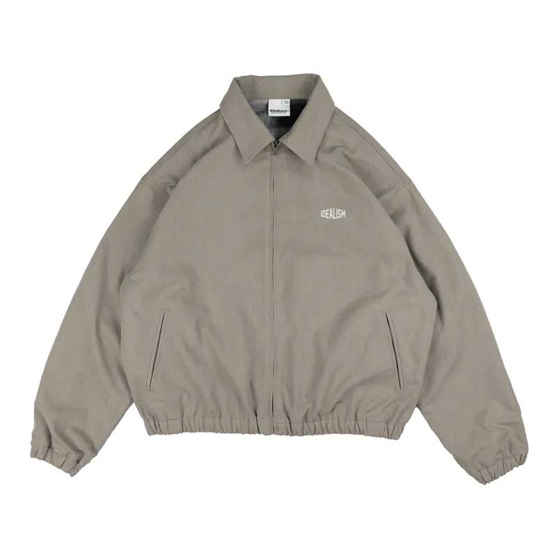 idealism Harrington Jacket Gray 哈靈頓外套 灰色 ID25031-GY [台灣現貨]