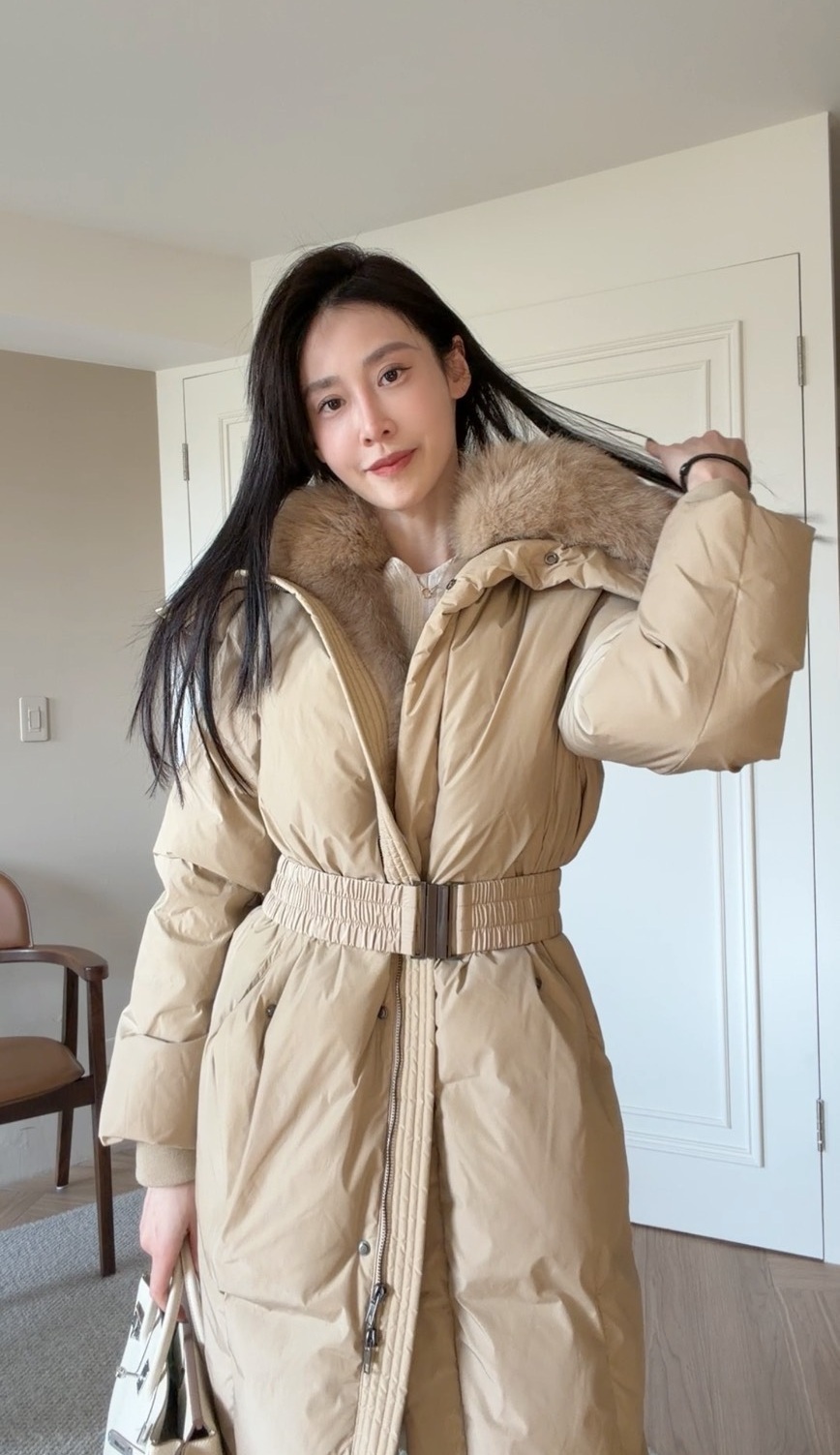 【新款少量現貨】 ｜韓國｜滑雪必備鵝羽絨外套