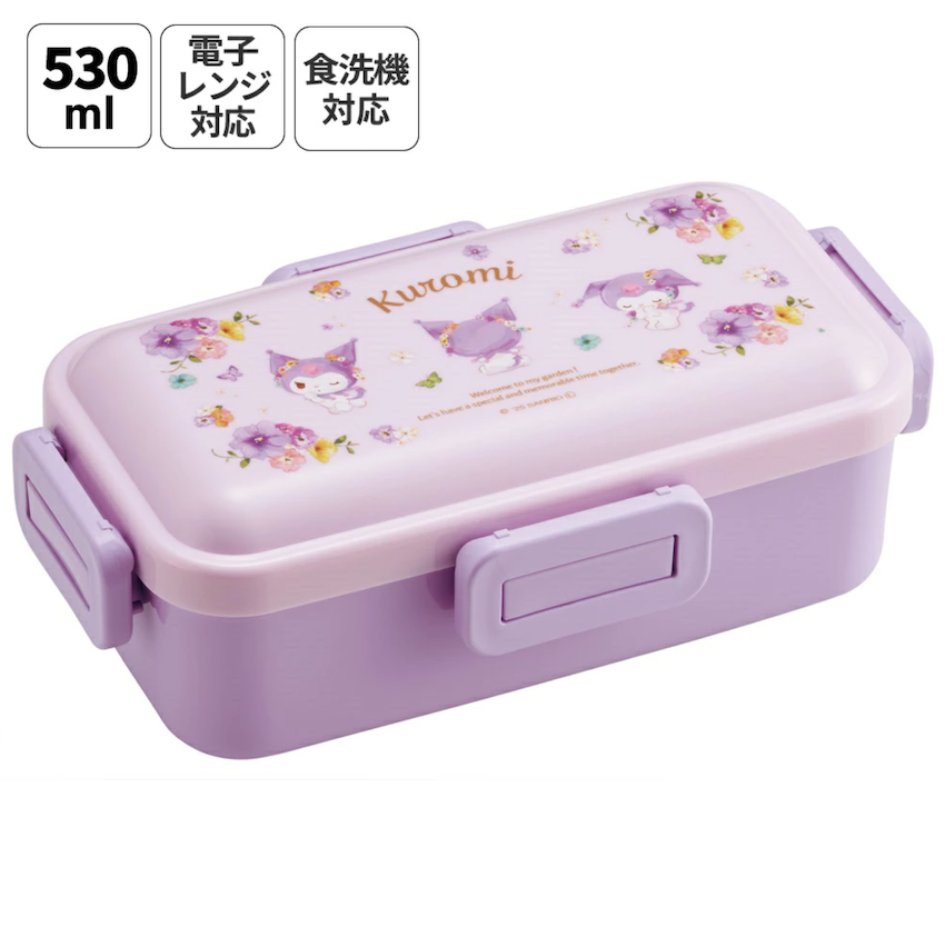 日本製 2026 新版 Skater 單層餐盒 - Kuromi