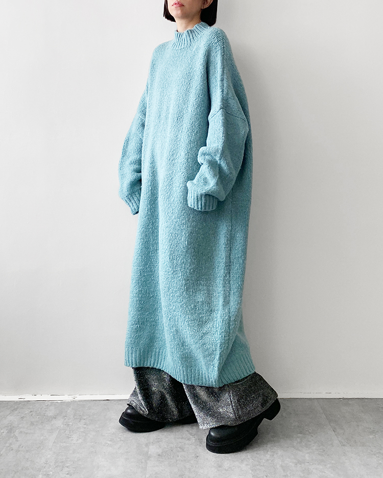 MFD-2855 勾織大毛衣洋裝 ʙʟᴜᴇ