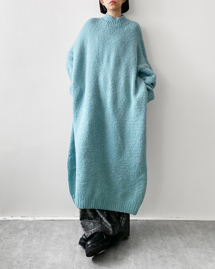 MFD-2855 勾織大毛衣洋裝 ʙʟᴜᴇ