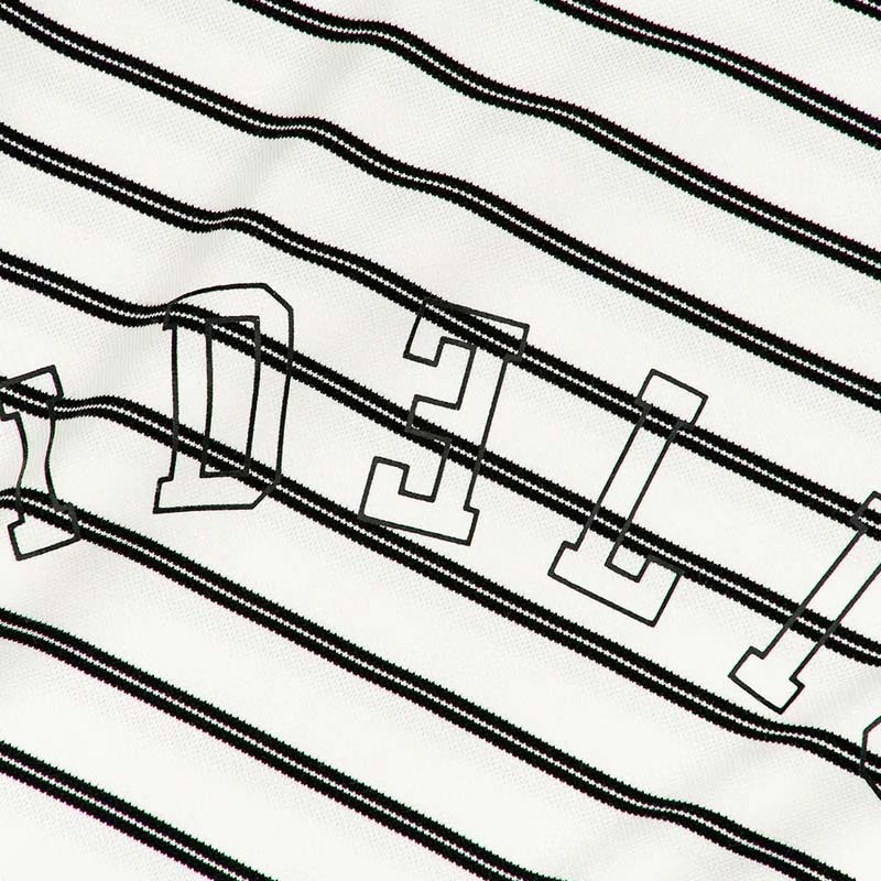 idealism Border L-Tee White 白色 條紋長袖 ID25039-WH [台灣現貨]