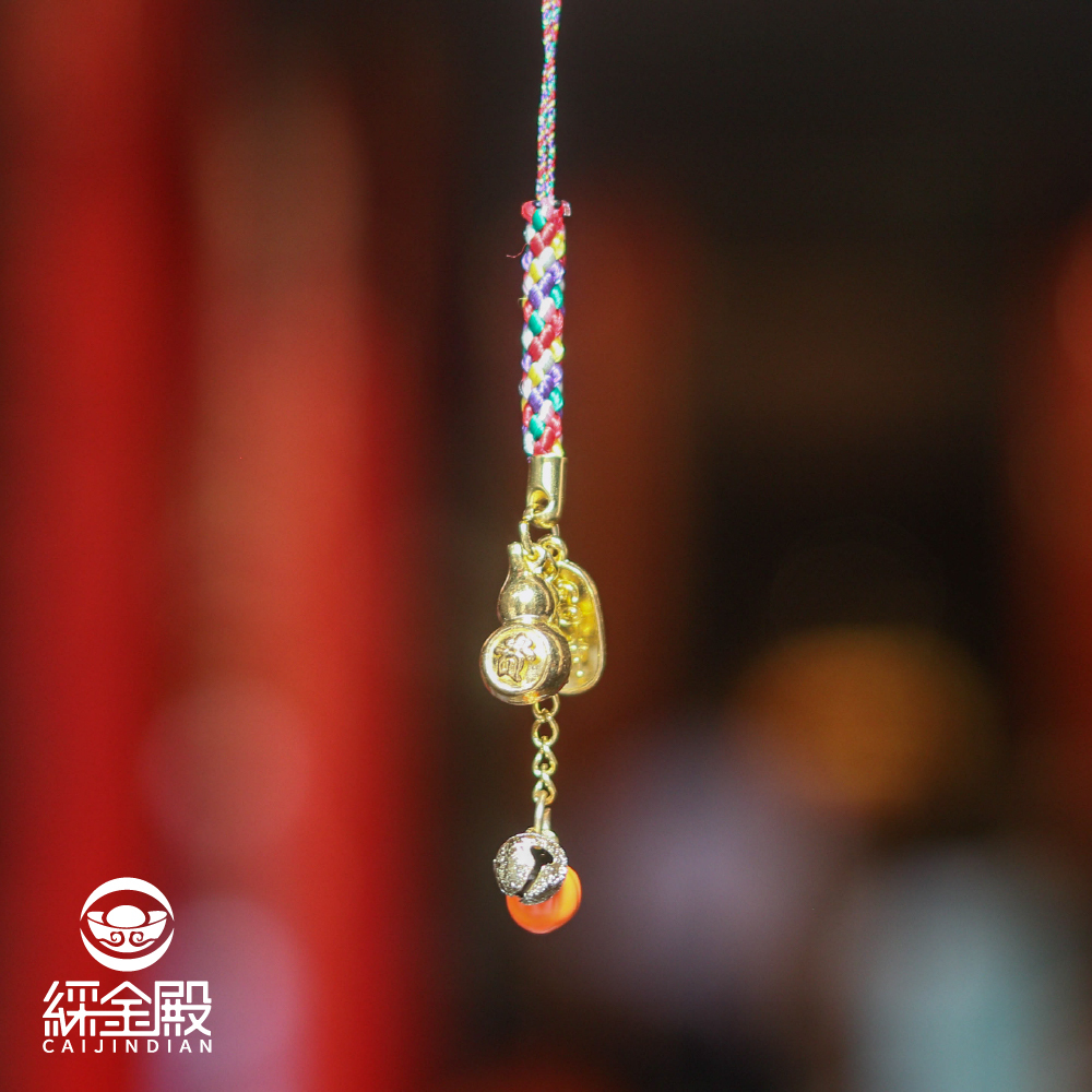 好柿花生開運吊飾-招財納福｜掛件｜旺財｜好運｜吉祥如意｜祝福｜配件【綵金殿】